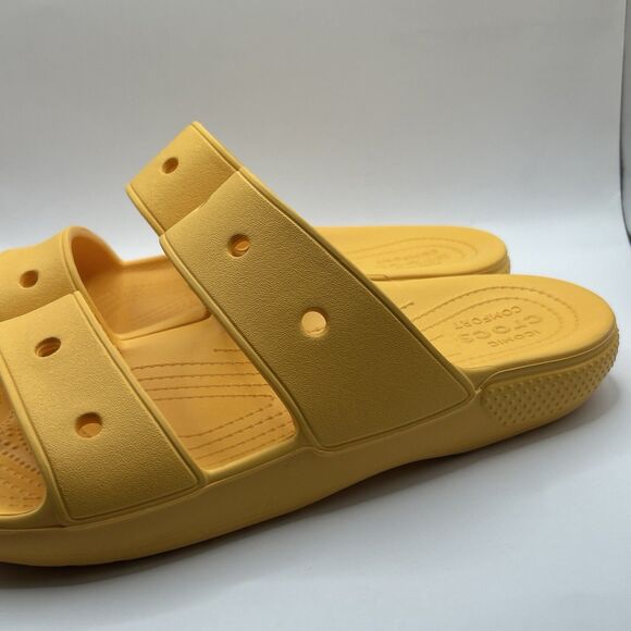 Crocs Classic Two Strap Slide Sandals Orange Sorbet Men 9 Women 11 main image 11